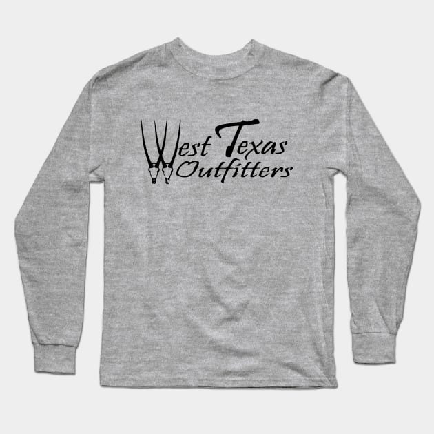 West Texas Outfitters Full Logo Long Sleeve T-Shirt by West Texas Outfitters